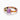 TOURMALINE STRETCH RING AMETHYST ACCENT