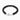 BLACK AGATE COMFORT BRACELET S925 STERLING SILVER