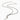 THE HIGH POLISH TREBLE CLEF NOTE PENDANT NECKLACE