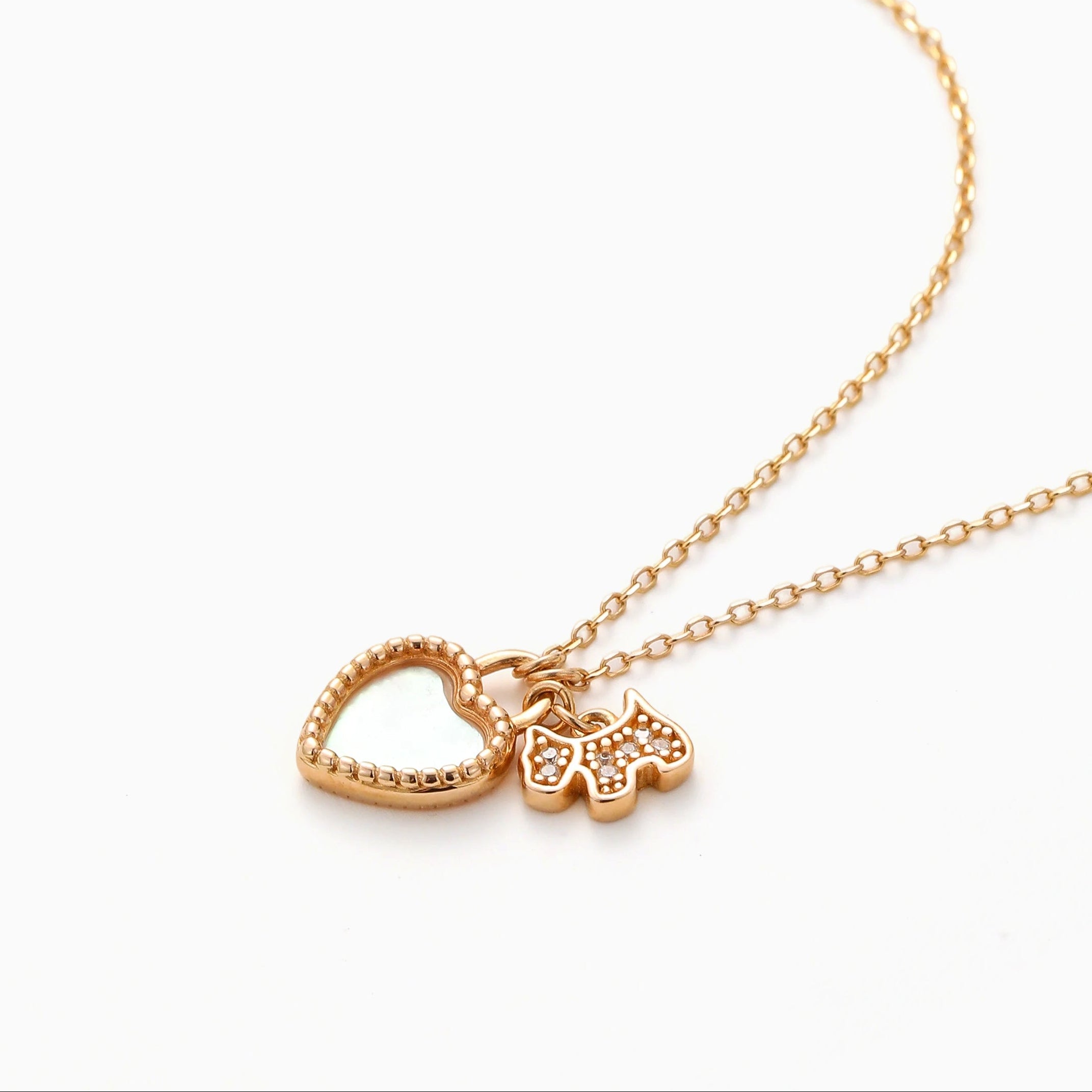PUP PRIDE TERRIER CHARM NECKLACE