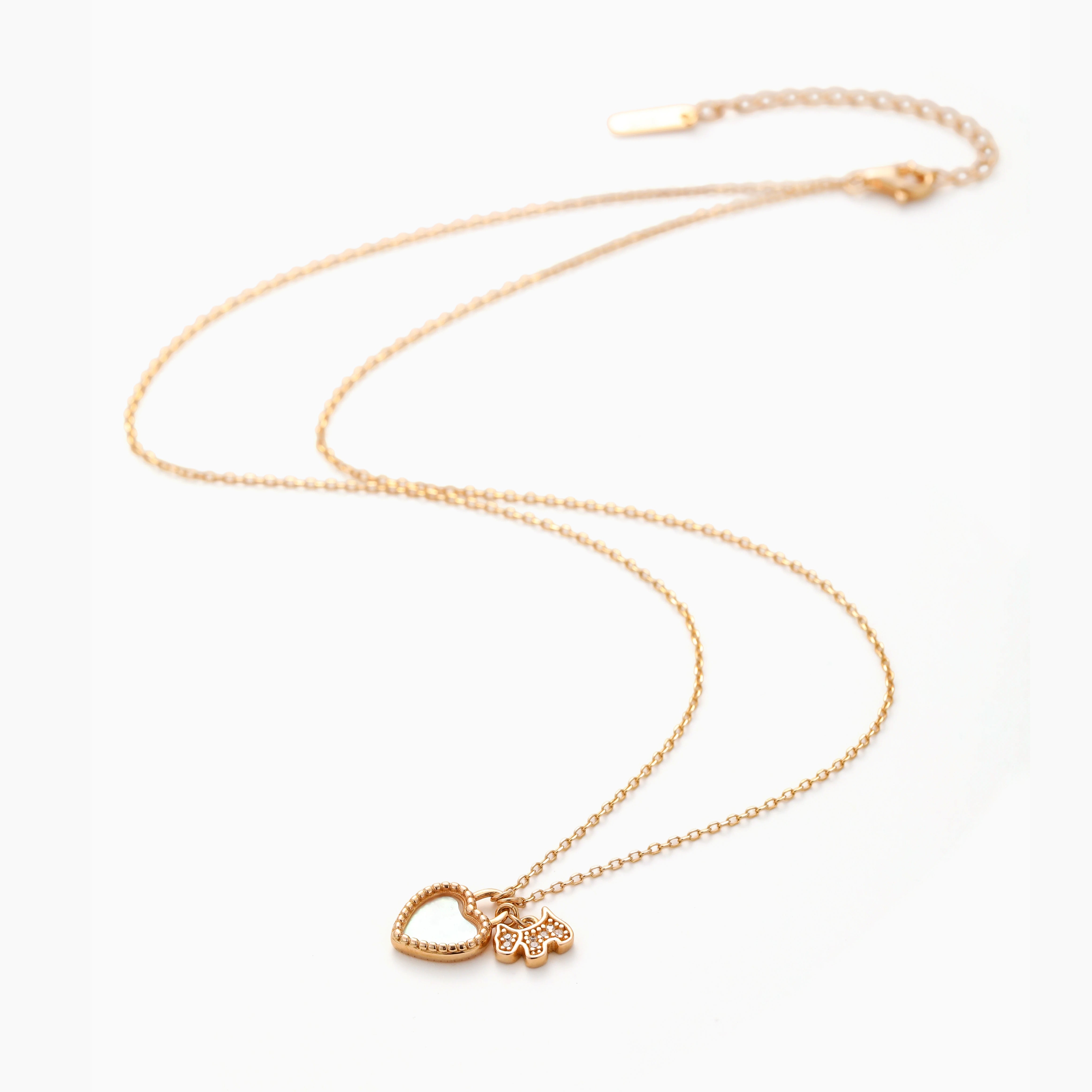 PUP PRIDE TERRIER CHARM NECKLACE