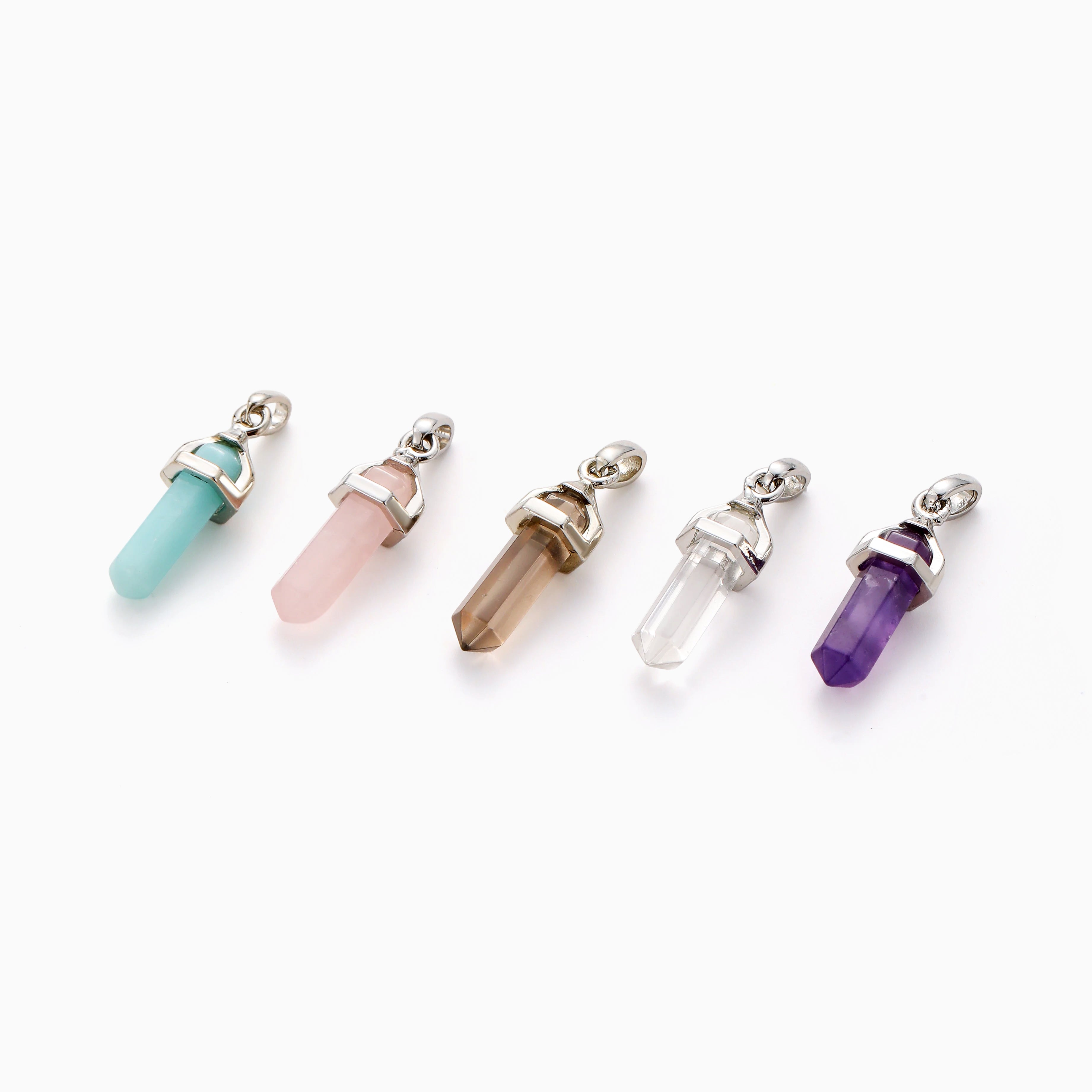 MINI CRYSTAL COLUMN PENDANT