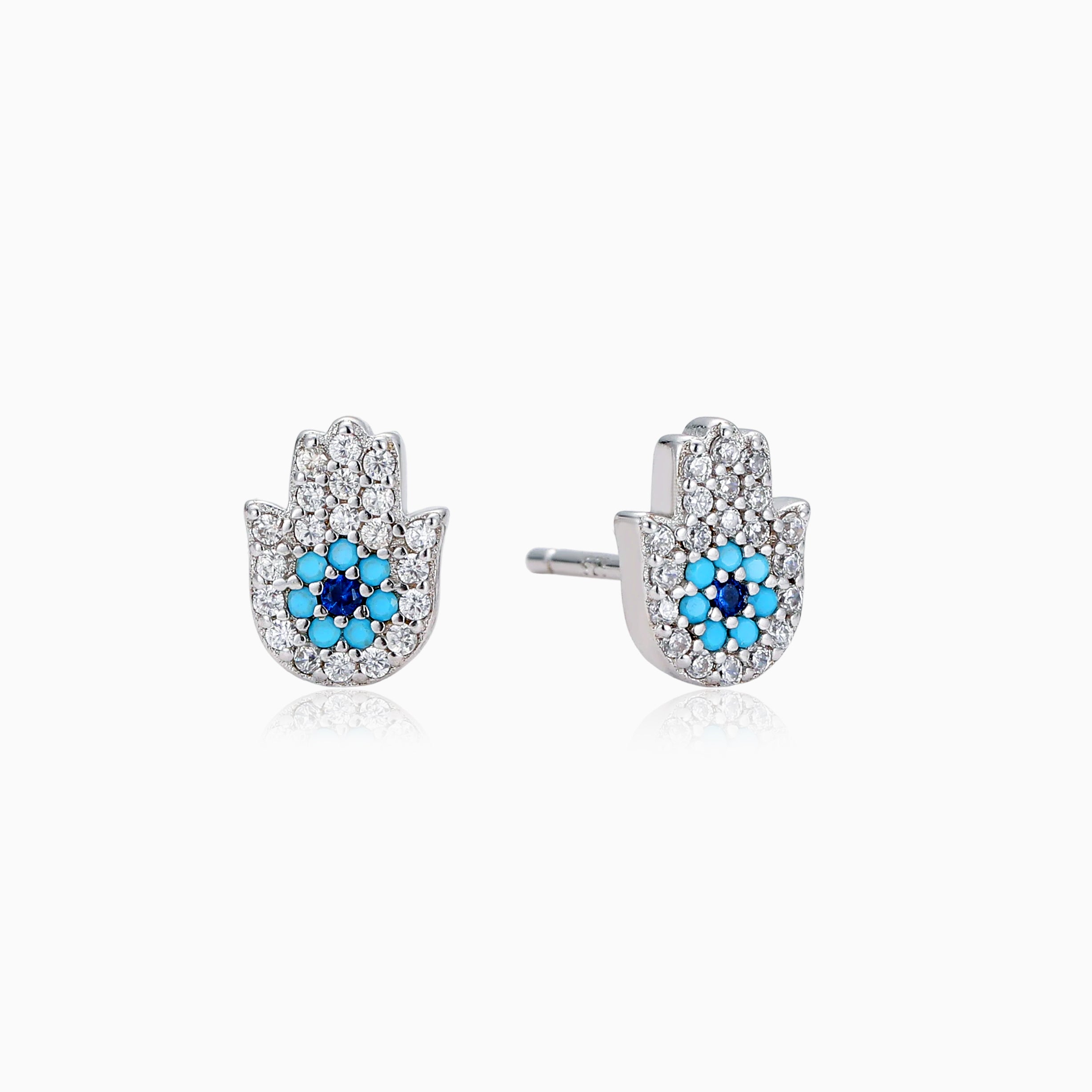HAMSA BLOOM S925 STUDS