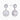 A MUST HAVE ONE CARAT MOISSANITE DROP EARRINGS