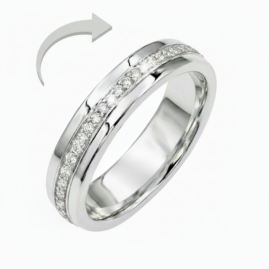 THE ORIGINAL ENERGY STONE SPINNER RING