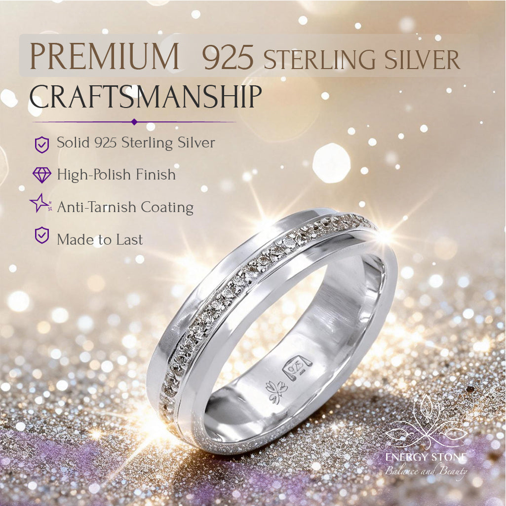 THE ORIGINAL ENERGY STONE SPINNER RING